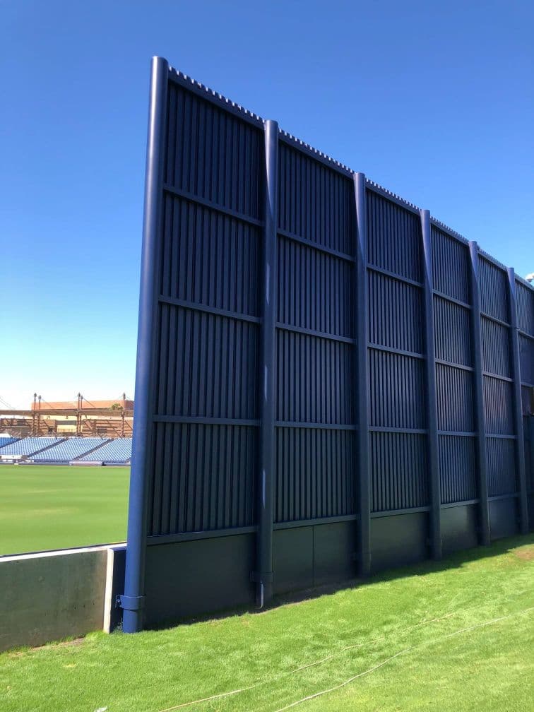 Ballpark Fence Painting