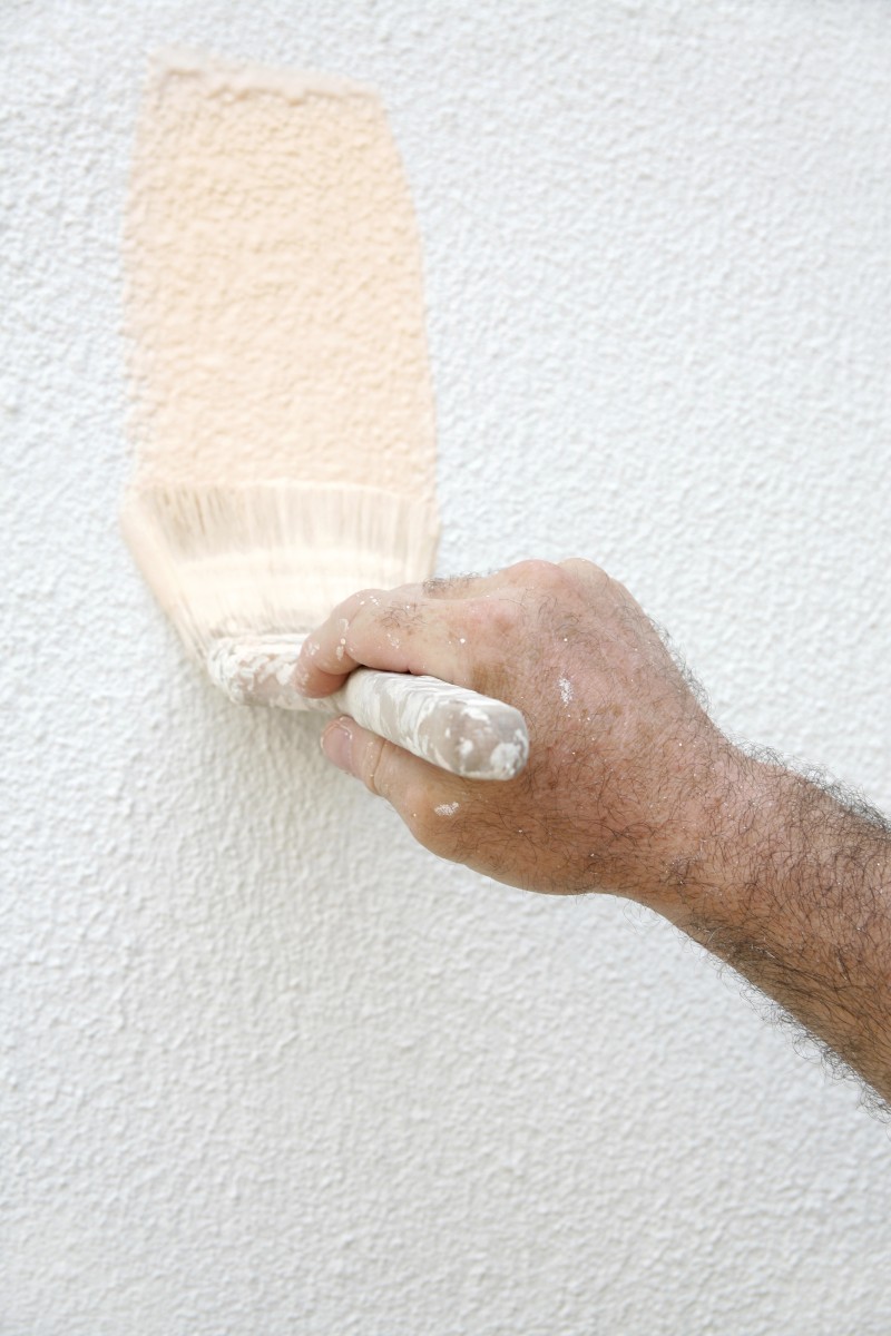 Painter's Hand Holding Brush